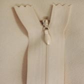 Rejtett cipzár 25 cm - NUDE (test színü)